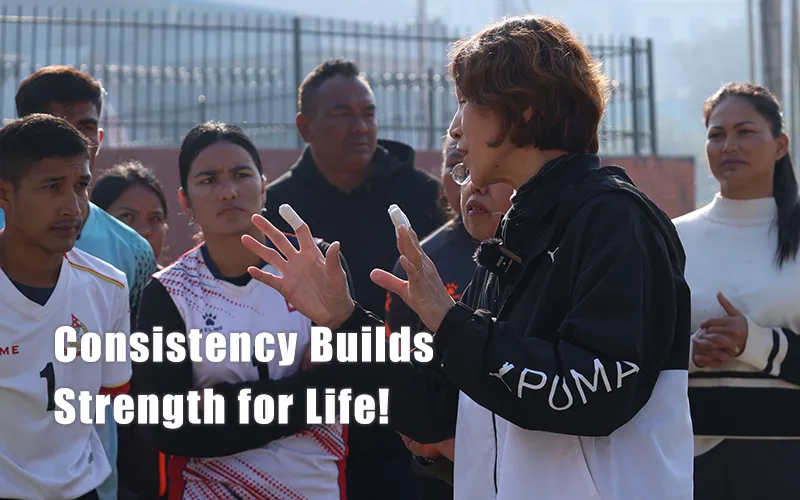 Consistency Builds Strength for Life!